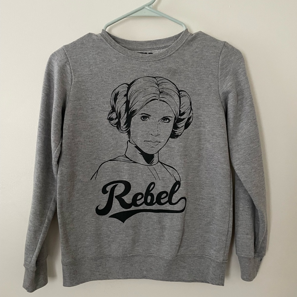 EUC Princess Leia Rebel sweatshirt - Picture 9 of 10